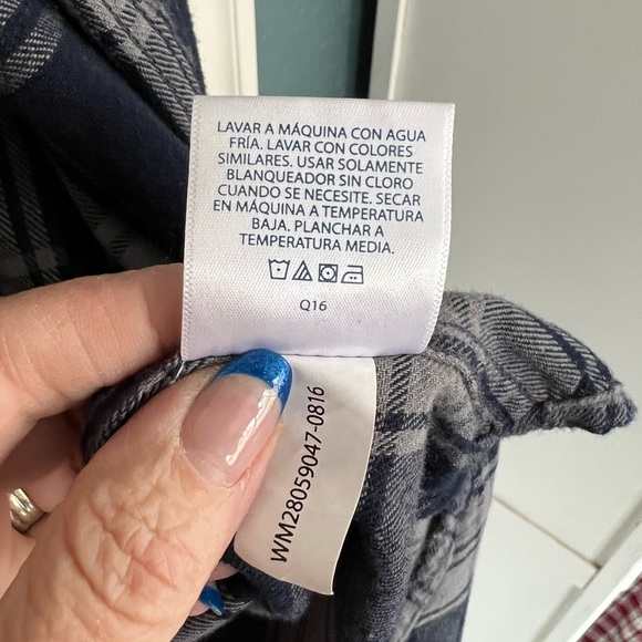 Men’s Faded Glory Plaid Shirt XL (46-48) - Picture 5 of 7